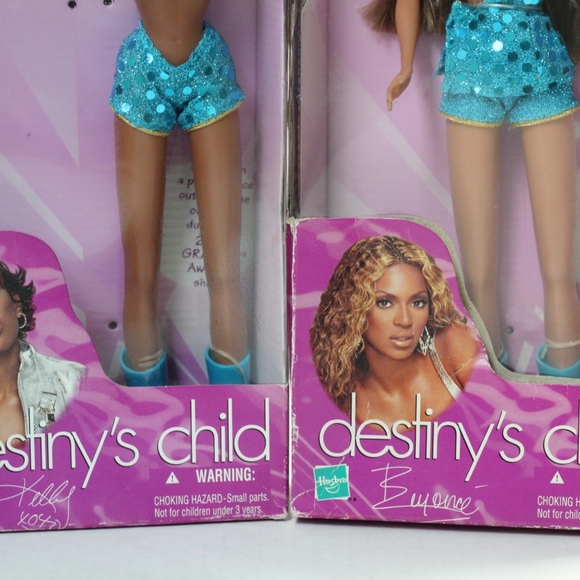 Destiny's Child Beyonce & Kelly GRAMMY Awards Dolls Pre-owned in Box - Picture 5 of 16
